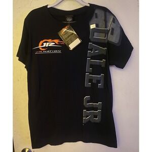 Jr Nation Dale JR T Shirt Medium Black‎ NWT